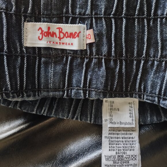 John Baner vintage jeans capri short pants - Picture 3 of 4